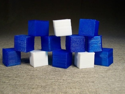 hueco calibración cubo juguete ladrillos 3d print model - Mito3D