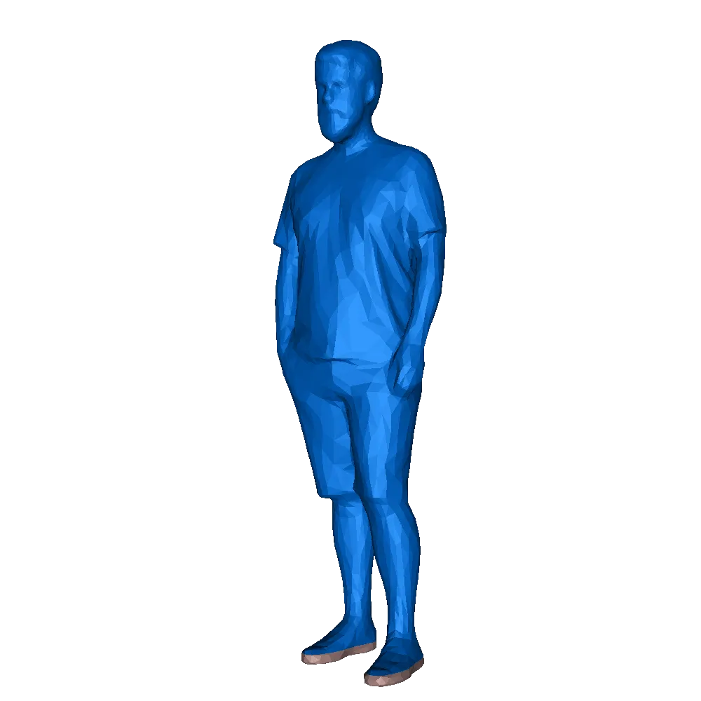 hombre 3d modelos baixar crialidade nuvem 3D print model - Mito3D