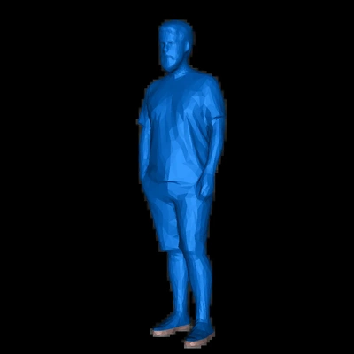 hombre 3d modelos descargar crealidad nube 3d print model - Mito3D