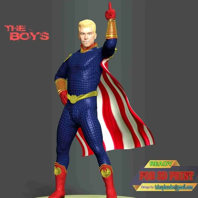 homelander - boys 3d models download creality cloud 3d print model - Mito3D