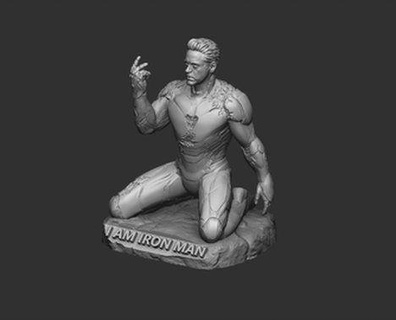 homem ferro Fictional Characters 3d print model - Mito3D