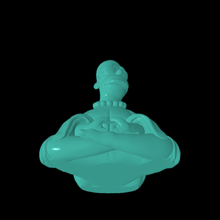 Homère buda personnages 3d print model - Mito3D