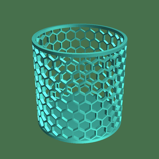 honey cup Cups & Mugs 3d print model - Mito3D