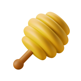 Honig Lebensmittel 3d print model - Mito3D