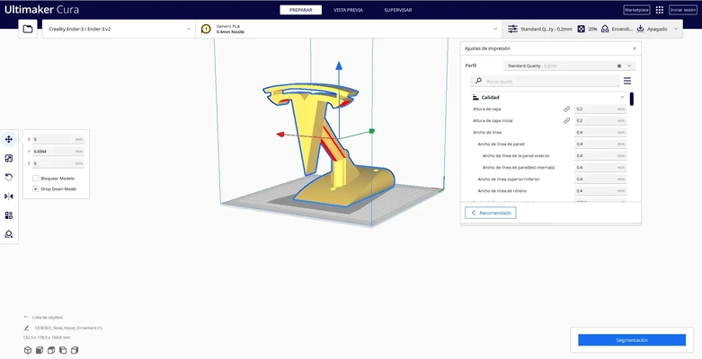 capuz enfeite tesla 3d modelos baixar crialidade nuvem 3d print model - Mito3D