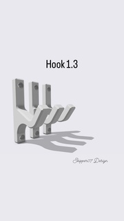 Haken 13 3d print model - Mito3D