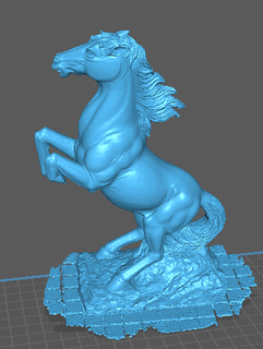 horse scanned cr-scan ferret 3d models download creality cloud Mammal 3d print model - Mito3D