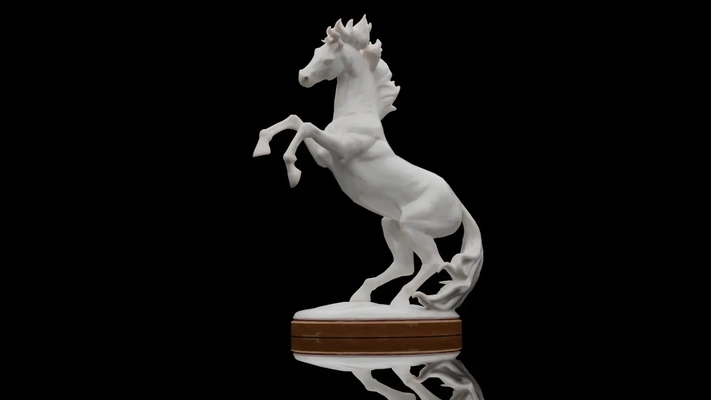 cheval statue 3d modèles télécharger créalité nuage 3d print model - Mito3D