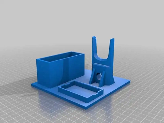 hot glue gun stand 3d models download creality cloud 3d print model - Mito3D