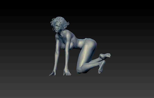 quente senhora 3d modelos baixar crialidade nuvem mulheres 3d print model - Mito3D