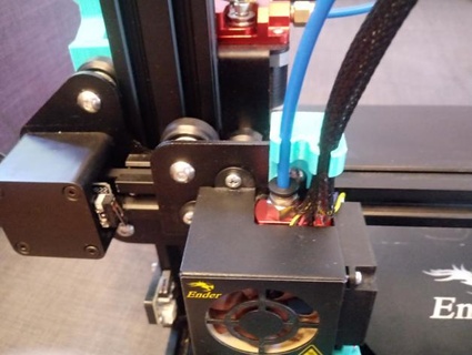 hotend bowden tube cables holder Printer Parts & Accessories 3d print model - Mito3D