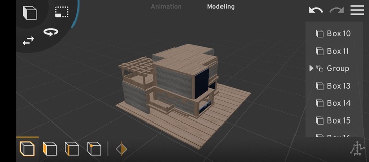casa modelo arquitectura paisaje 3d print model - Mito3D