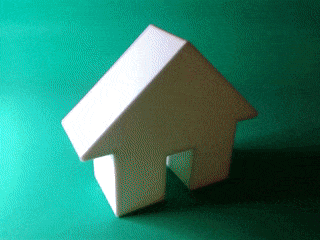 house nestable box v1 Others 3d print model - Mito3D