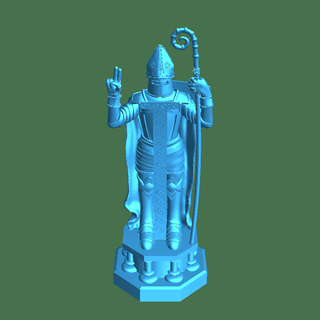 hp chess bishop Characters 3d print model - Mito3D