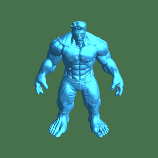 hulk Fictional Characters 3d print model - Mito3D
