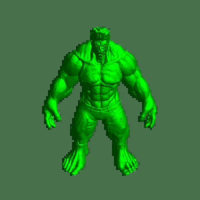 hulk 3d modelli scarica creality nube 3d print model - Mito3D