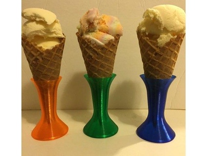 ice cream cone holder Foods 3d print model - Mito3D