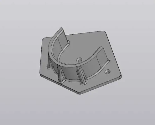 ikea halterung 3d modelle download realität wolke 3d print model - Mito3D