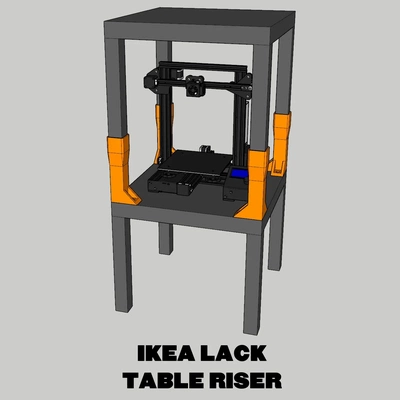 ikea manquer riser 3d modèles télécharger créalité nuage 3d print model - Mito3D