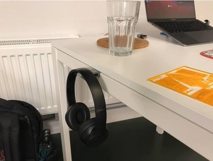Ikea melltorp Kopfhörer Halter Unterstützung Möbel 3d print model - Mito3D