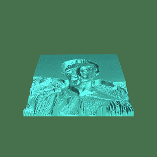 img stl Lithophane 3d print model - Mito3D