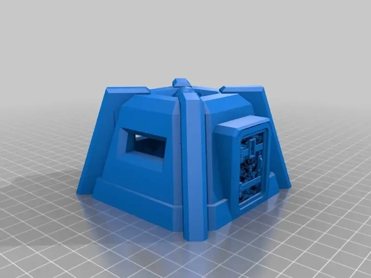 imperial bunker mini 3d modelos baixar crialidade nuvem 3d print model - Mito3D