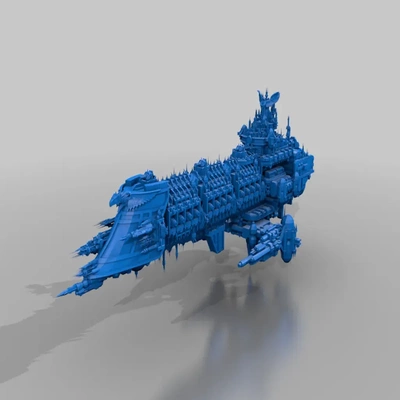 imperial fleet - mothership 3d models download creality cloud 3d print model - Mito3D