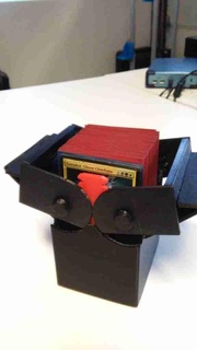 improved deck box gears magic gathering edh Others 3d print model - Mito3D