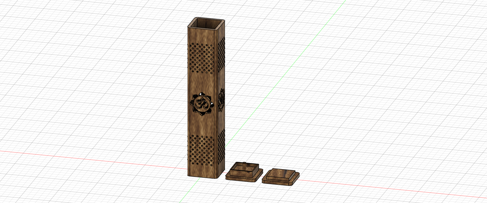 encens titulaire soutien Accueil maison décor 3D print model - Mito3D