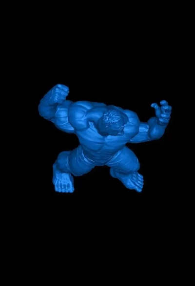 incredible hulk 3d models download creality cloud 3d print model - Mito3D