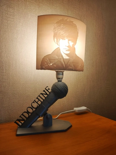 indochine lampe e14 3d modèles télécharger créalité nuage 3d print model - Mito3D