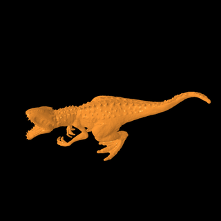 dizginsiz Rex 3d modeller indir Creality bulut hayvanlar 3d print model - Mito3D