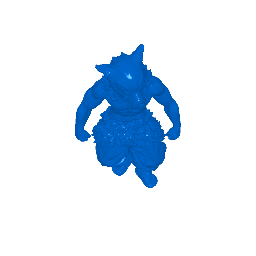 Inosuke karakterler 3D print model - Mito3D