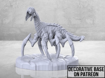 insectoid - tabletop miniature Characters 3d print model - Mito3D
