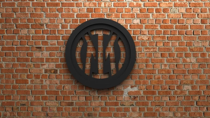 inter mailand logo 3d modelle download realität wolke 3d print model - Mito3D