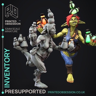 inventory - goblin carrier potion maker Characters 3d print model - Mito3D