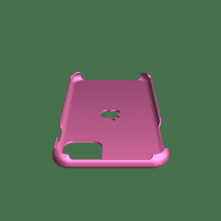 Iphone 11 pró max logotipo caso bainha 3d modelos baixar crialidade nuvem acessórios 3d print model - Mito3D