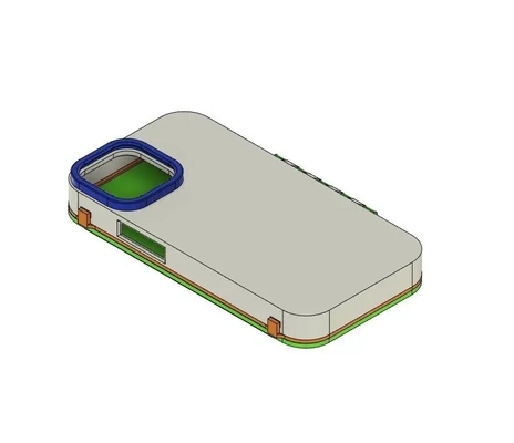 iphone 14 pro max molle phone armor 3d models download creality cloud 3d print model - Mito3D
