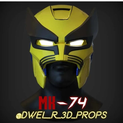 iron wolverine mk 74 limpadores 3d modelos baixar crialidade nuvem 3d print model - Mito3D