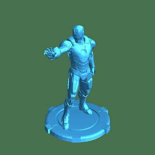 ferro homem ficcional personagens 3d print model - Mito3D
