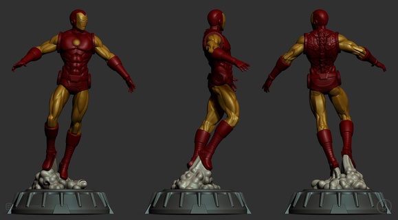 iron man figure tipe clasic 3d models download creality cloud toys & games 3d print model - Mito3D