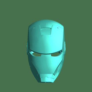 ferro uomo casco maschere caschi 3d print model - Mito3D