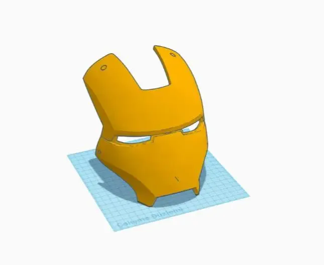 iron man helmet mask 3d models download creality cloud 3D print model - Mito3D