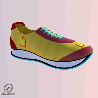 iron man shoe Shoes & Accessories 3d print model - Mito3D