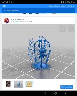 ferro aranha personagens 3d print model - Mito3D