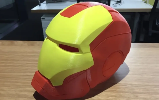 ironman helm magnet 3d modelle download realität wolke 3d print model - Mito3D