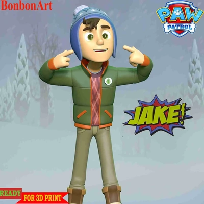 jake pati devriye gezmek 3d modeller indir creality bulut 3d print model - Mito3D