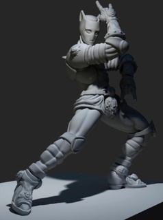 japanese killer queen Characters 3d print model - Mito3D