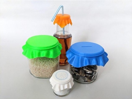 jar lid Foods 3d print model - Mito3D