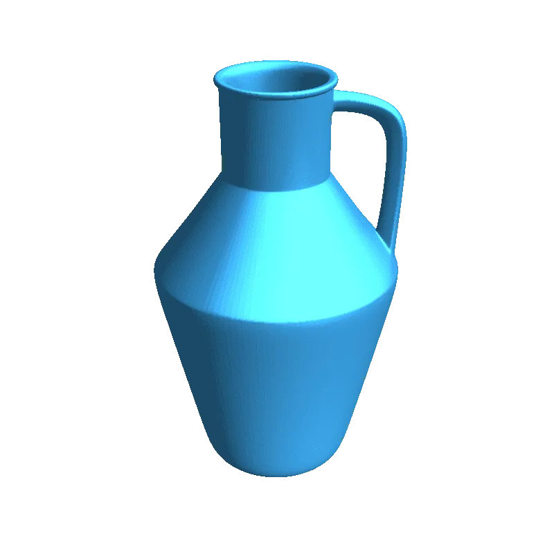 vase arcilla 3d modèles télécharger créalité nuage 3D print model - Mito3D